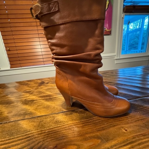 STEVE MADDEN LEGION Boots COGNAC BROWN SIZE 9 - Picture 12 of 14